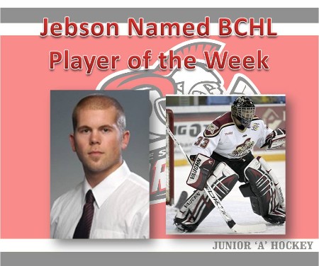 Jebson player of the week